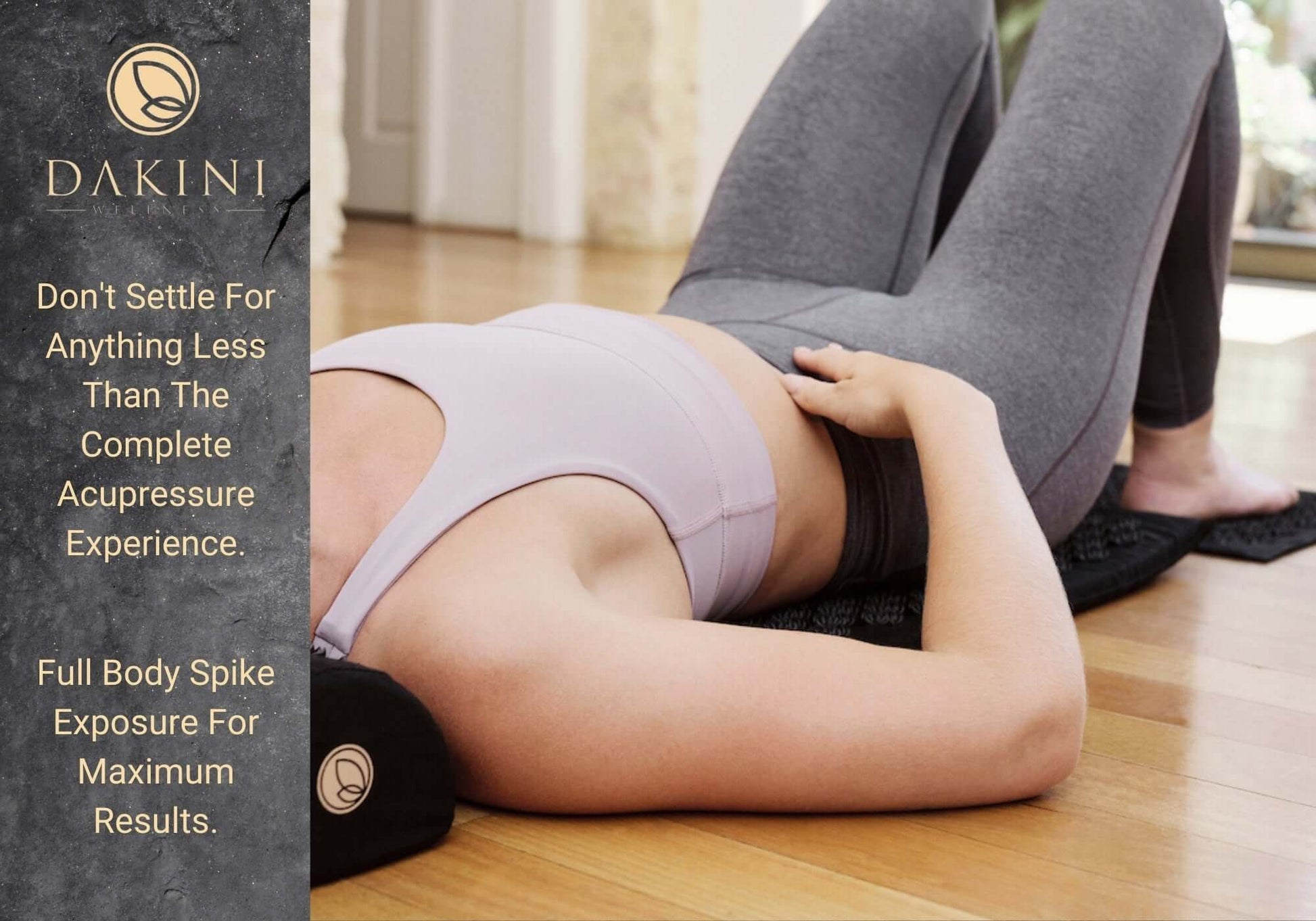 Full body acupressure massage mat
